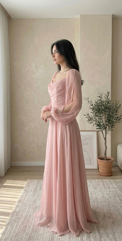 Soft Petal Gown