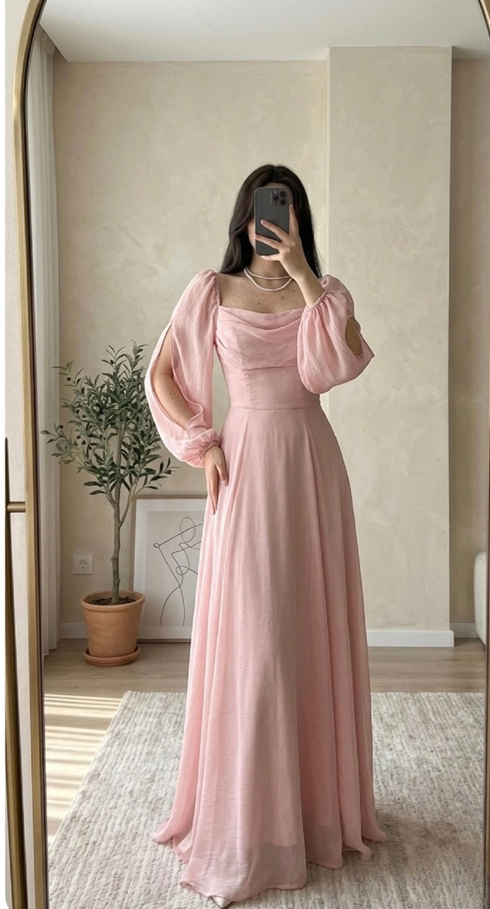 Soft Petal Gown