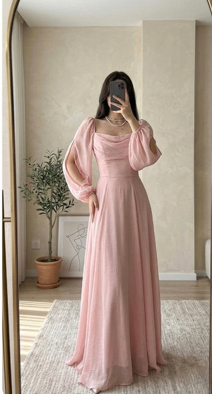 Soft Petal Gown