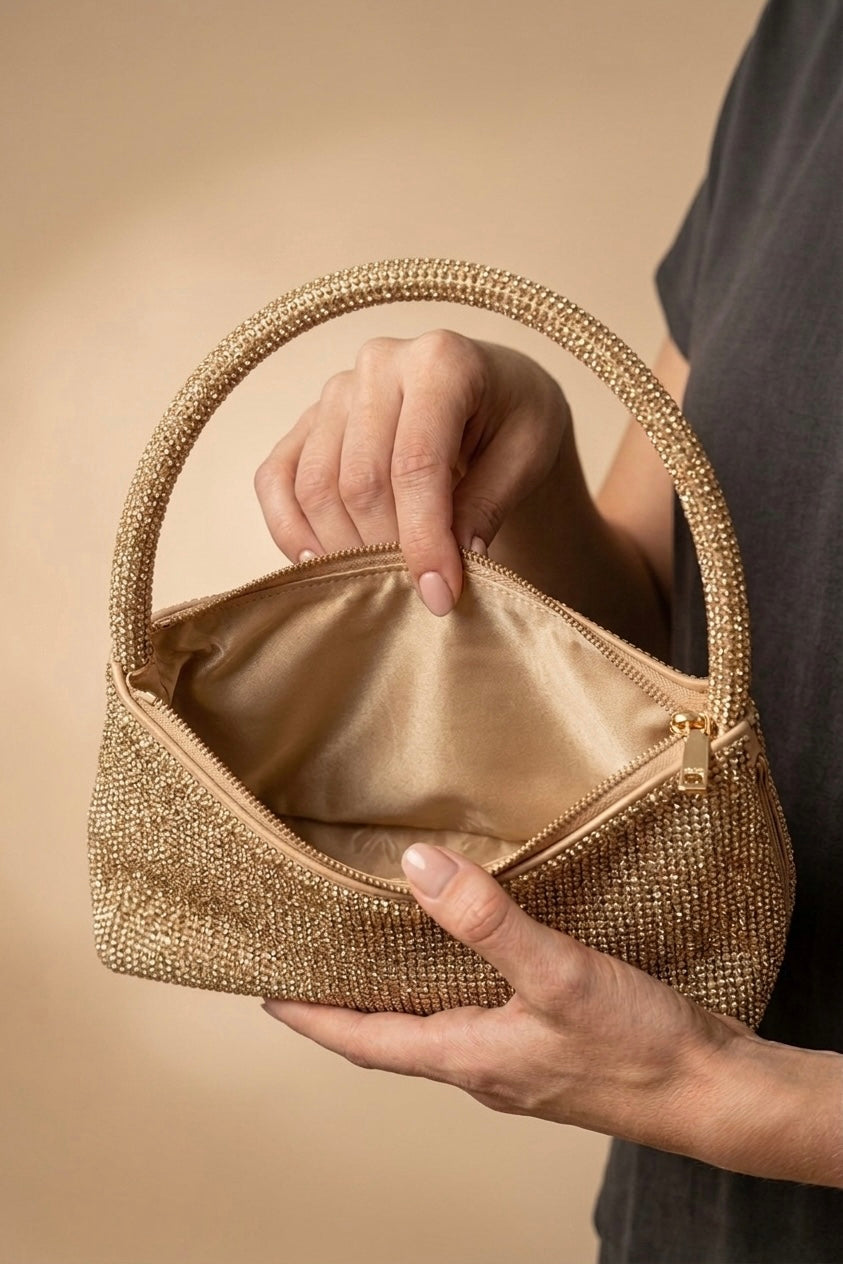 Rhinestone Mini Shoulder Bag