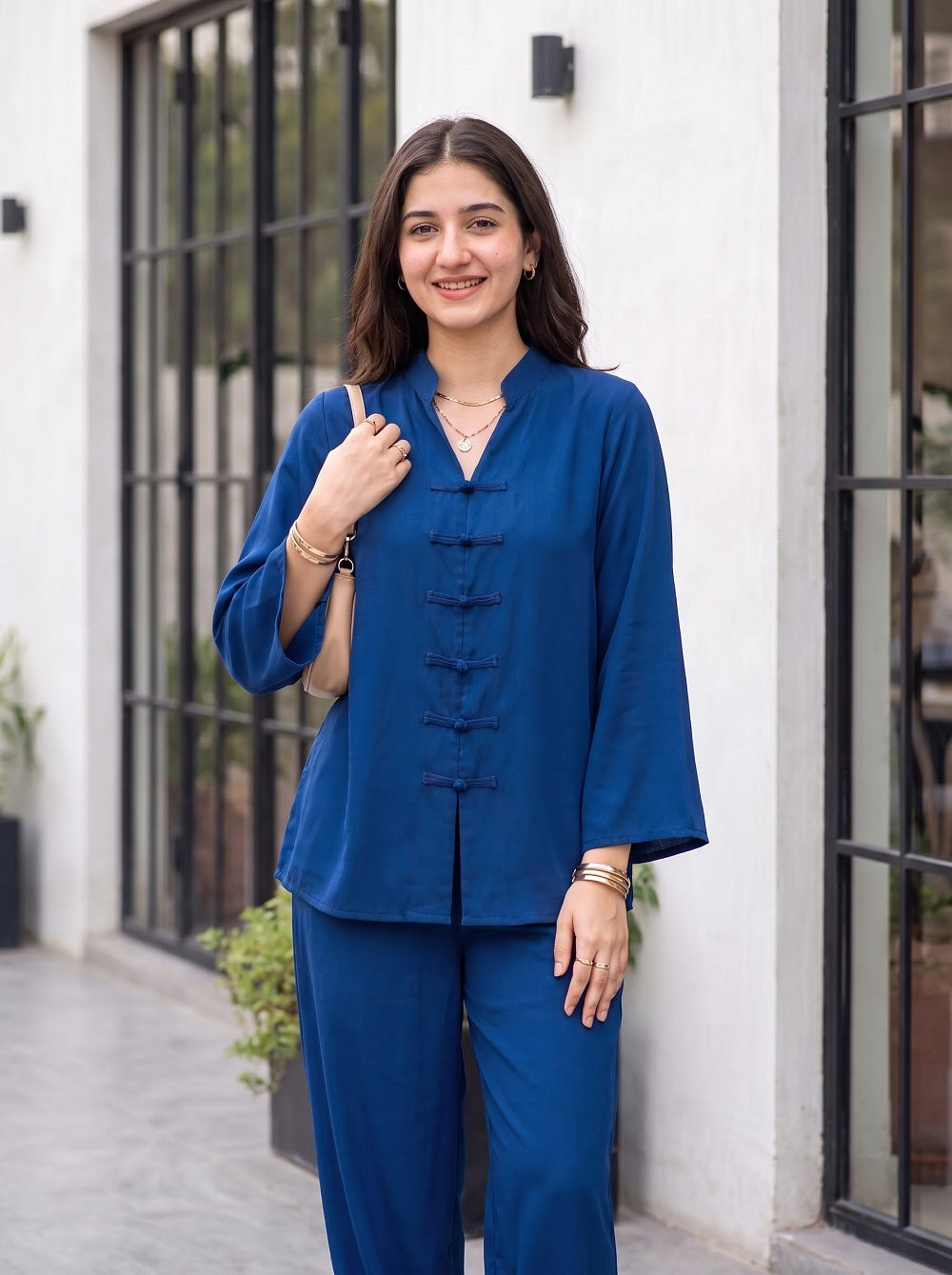 Mandarin Co-Ord Set