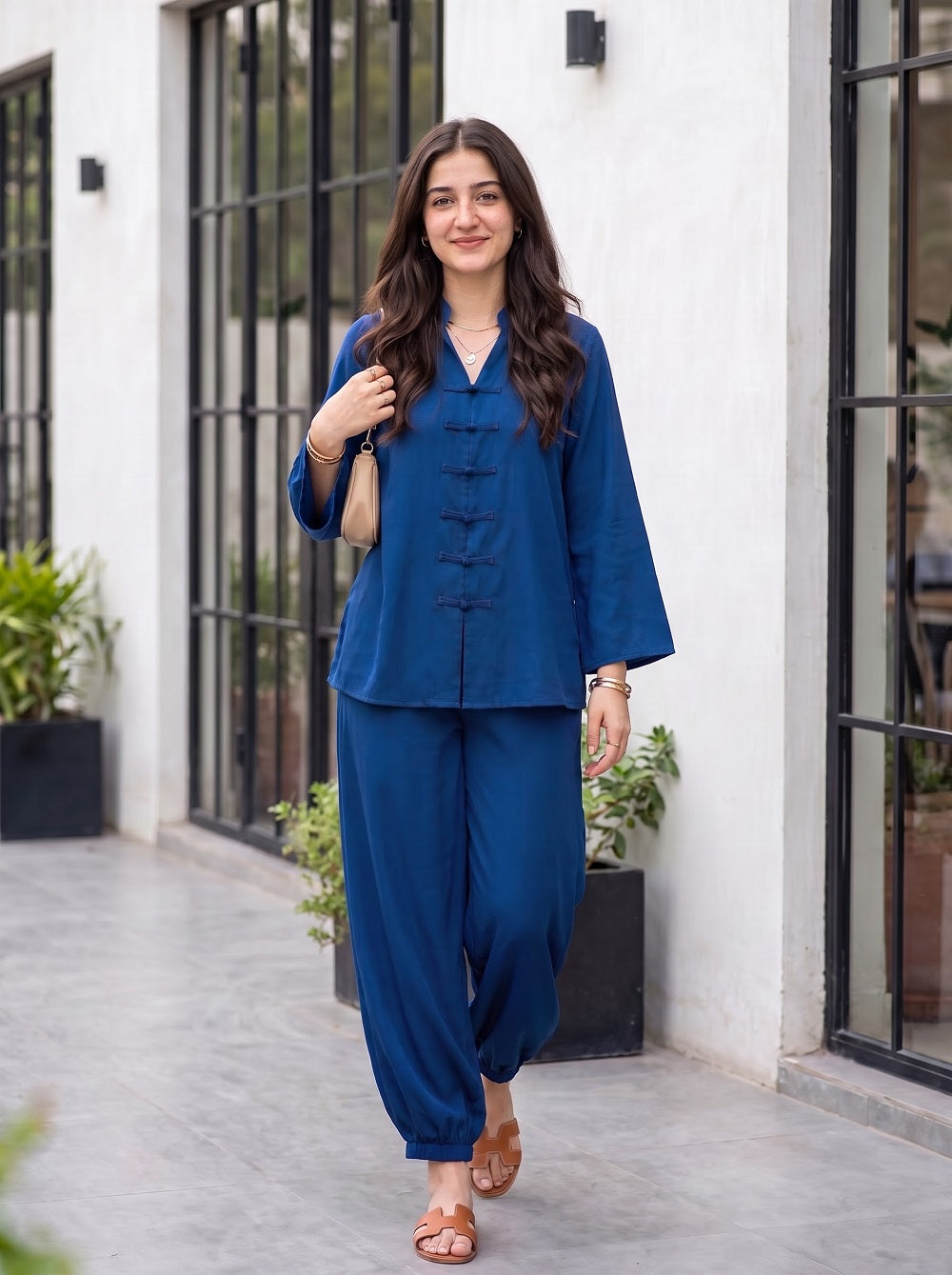 Mandarin Co-Ord Set