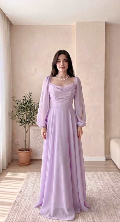 Soft Petal Gown