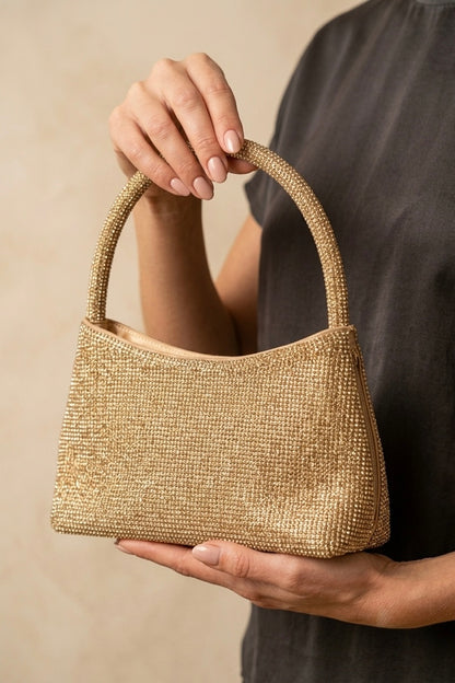 Rhinestone Mini Shoulder Bag