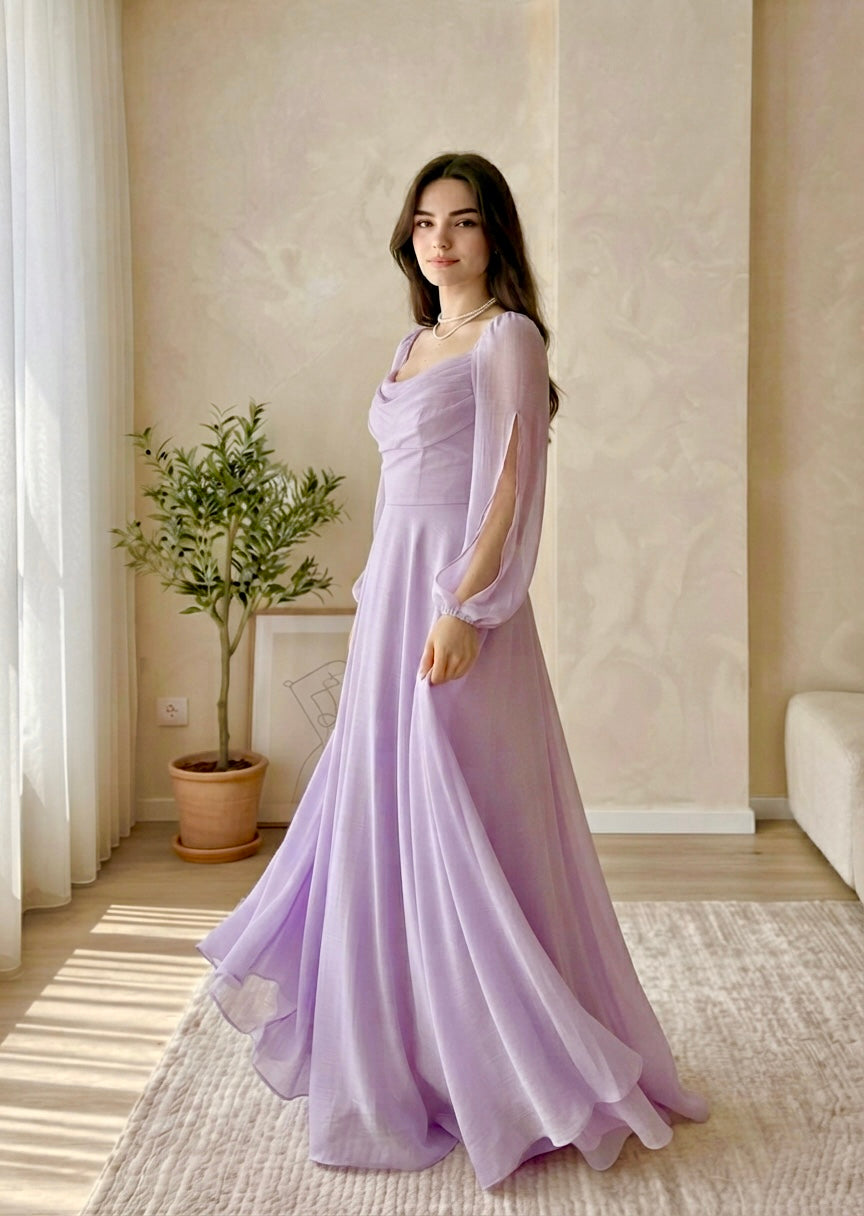 Soft Petal Gown