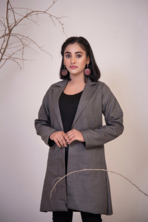 GREY VICTORIA COAT