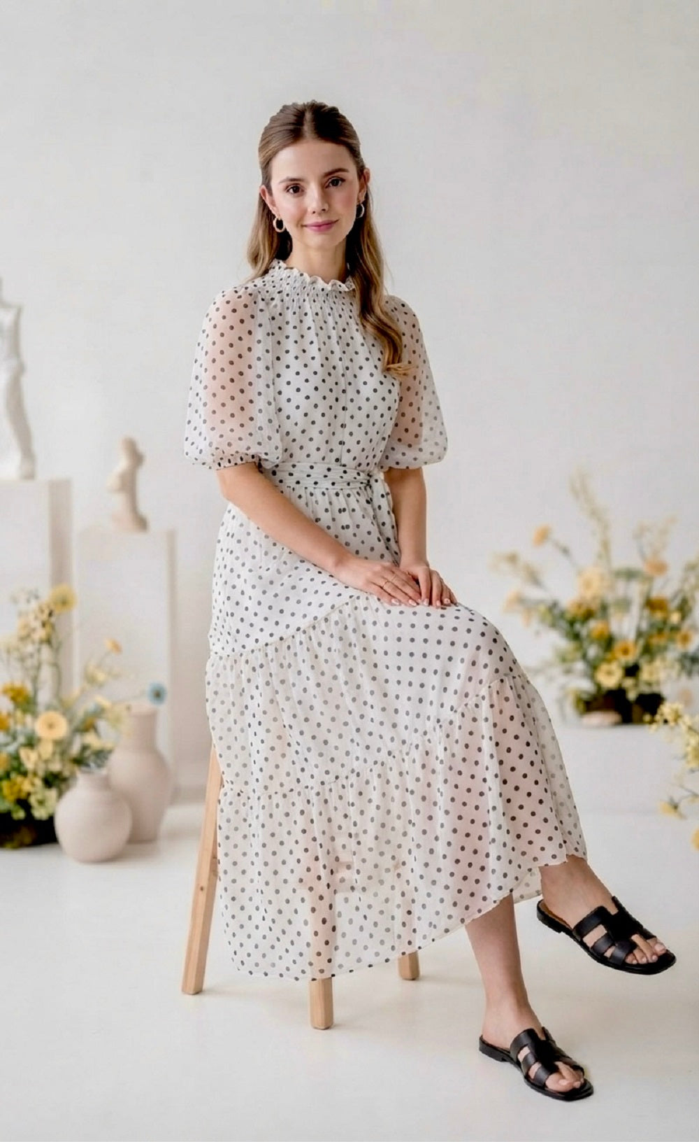 Sienna Polka Dot