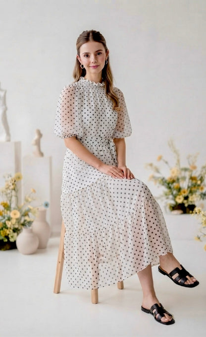 Sienna Polka Dot