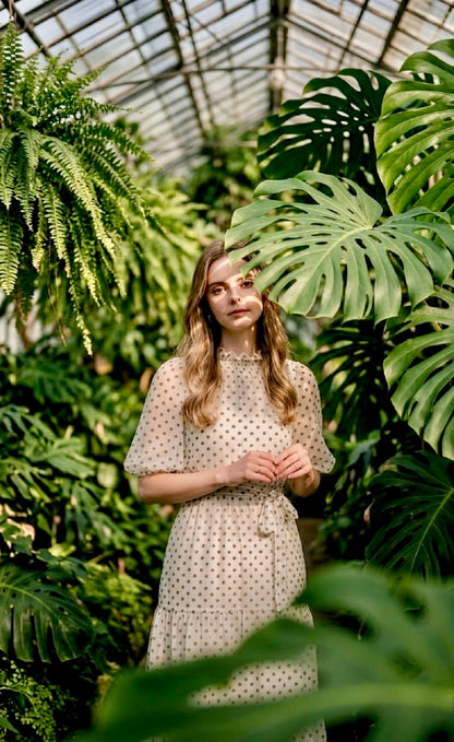 Sienna Polka Dot