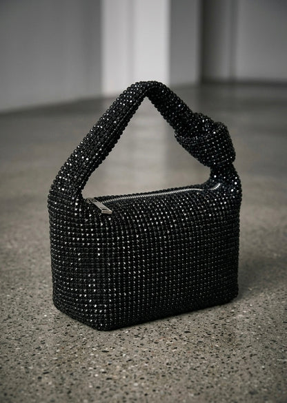 Crystal Rhinestone Knotted Bag