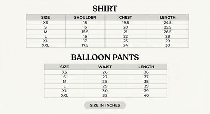 Mandarin Co-Ord Set