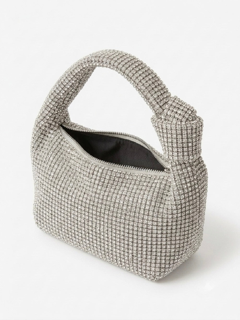 Crystal Rhinestone Knotted Bag